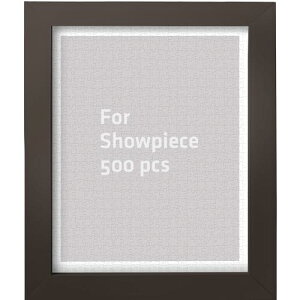 �s���g�[(Pintoo)���Ђ̃p�Y����p 500�s�[�X�Ή� �p�Y���t���[�� (38X45cm) �v���X�`�b�N�� �A�N�����ƌ����Ȃ� �_�[�N�u���E�� [W1027
