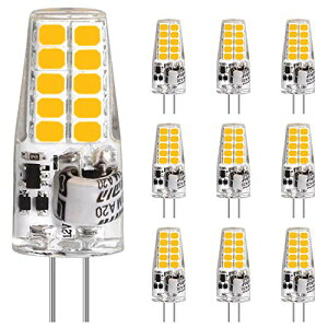 LEDGLE G4���� led�d�� 3.5W �d���F2700K �n���Q��35W���� 350���[���� AC/DC 12V�K�p 20LED�r�[�Y �񒲌� �S�����L�z�� 10������