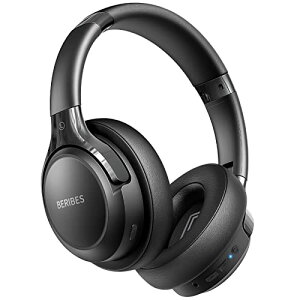 BERIBES �w�b�h�z�� bluetooth 65���ԍĐ� 6��EQ���[�h ���C�����X�w�b�h�t�H�� Bluetooth5.3 �d���͂킸��180g ���K�ȃt�B�b�g�� �}