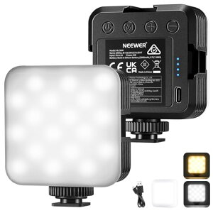 NEEWER NL-36AI LED�r�f�I���C�g ��F������ 3200K-5600K �����F��CRI97+ �|�[�^�u�� �y�� �J�����\�t�g���C�g 2000mAh�[�d�� 8�V�[����
