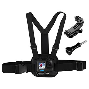 Suptig �`�F�X�g�}�E���g ���߉\�ȃ`�F�X�g�X�g���b�v Compatbile For Gopro Hero 11 Hero 10 Hero 9 Hero 8 Hero 7 Hero 5 Hero 4 He