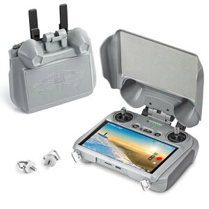 STARTRC DJI����Mini 4 Pro�AAir 3S�AAir 3�ANeo�T���V�F�[�h �h���[��RC 2�����R���T���t�[�h ��ʕی� �A�N�Z�T���[ 3-IN-1�T���o�C�U