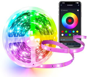 IYGLKD LED�e�[�v���C�g 20M RGB���yLED�e�[�v 5V USB�� �A�v������ led strip light �t���J���[ led light �����p�e�[�v���C�g �Ԑڏ�