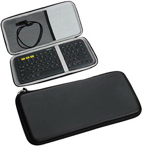 Logicool ���W�N�[�� K380BK Bluetooth ���C�����X �L�[�{�[�h��p�ی���[�P�[�X-Hermitshell