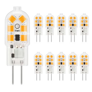 DiCUNO G4���� LED�d�� 1.5W 20W�`�n���Q���d������ 180lm �d���F 2700K �����F Ra98+ �L�z�� AC/DC12V �ȃG�l �񒲌� 10��