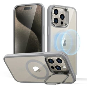 �y�f�U�C����܃V���[�Y�I�zESR iPhone 15 Pro Max �P�[�X MagSafe�Ή� �B���X�^���h �����\ ���C�����X�[�d�Ή� �ČRMIL�K�i �ϏՌ�