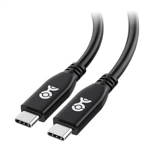 Cable Matters 40Gbps USB4 �P�[�u�� - 2m�A[8K@60Hz / 4K@240Hz�r�f�I�A240W�[�d�A40Gbps�f�[�^] USB 4/ USB-C�f�B�X�v���C�P�[�u���AT
