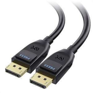 �yVESA�F�؍ς݁zCable Matters 40Gbps DisplayPort 2.1 �P�[�u�� - 2m�ADP40 8K 120Hz / 4K 240Hz�Ή��A�Q�[�����j�^�[�APC�ARTX 4080/