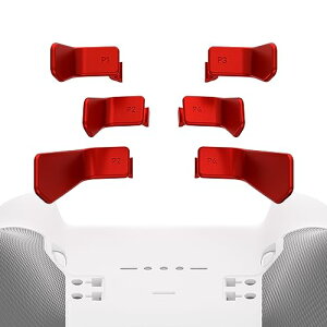 eXtremeRate Xbox One Elite�Ή���Elite�V���[�Y2�R���g���[���[�Ή��p��6 in 1�����p�w�ʃp�h���AXbox Elite 1/2�R���g���[���[�ɑΉ�