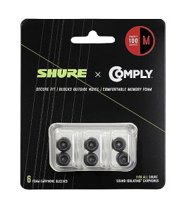 Shure �V���A Comply�������p�\�t�g�t�H�[���C���p�b�h M�T�C�Y 3�g���� EACYF1-6M SE AONIC ���Չ����C���z���p �y�������K�i�z