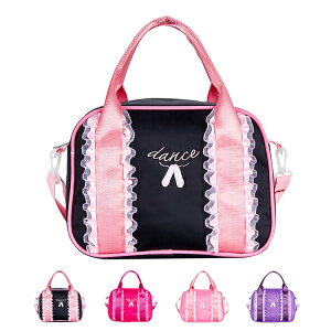 【★超得★0の日★全品10%OFF+P5】バレエ バッグ トートバック レッスンバッグ かわいい バレエ用品 子供 キッズ 衣装ケース ダンスバッグ 体操 稽古 発表会 バレエ雑貨 軽く たっぷり 容量 誕