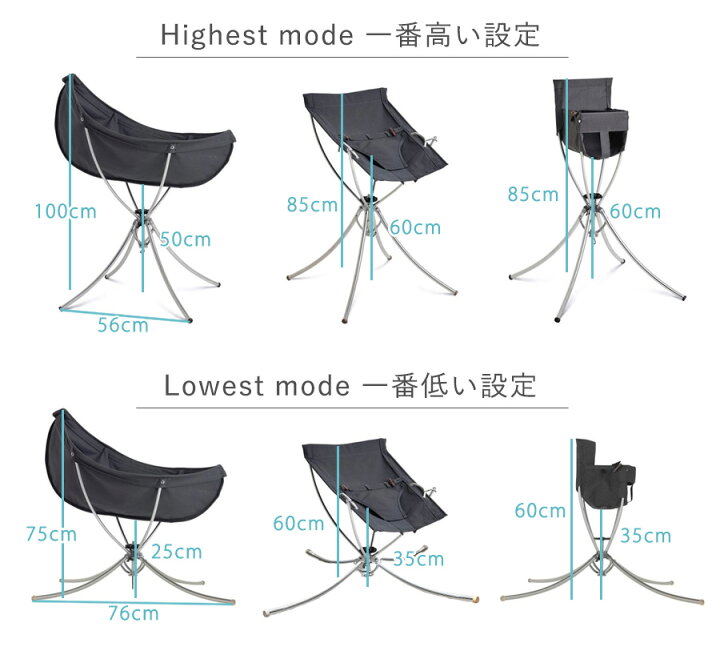 楽天市場】ヴァガロ vaggaro 持ち運びやすい 折りたたみ スリーウェイ  