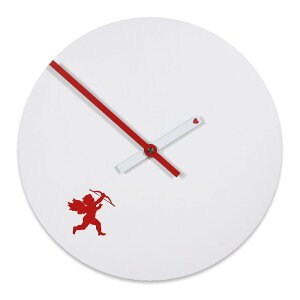 掛け時計 壁掛け時計 おしゃれ インテリア イタリア製キューピッドデザインクロック dESIGNoBJECT【CUPIDO】25cm