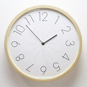 イタリア製 デザイナーズウォールクロック Diamantini&Domeniconi 【LOROLOGIO】(新生活 壁掛け時計 おしゃれ シンプル モダン お祝い 新築祝い 開店祝い 結婚祝い アナログ 木製 木目)