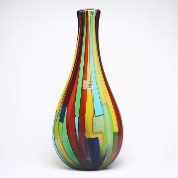 楽天市場】ベネチアングラス・ムラーノグラスの花瓶 マルチカラー