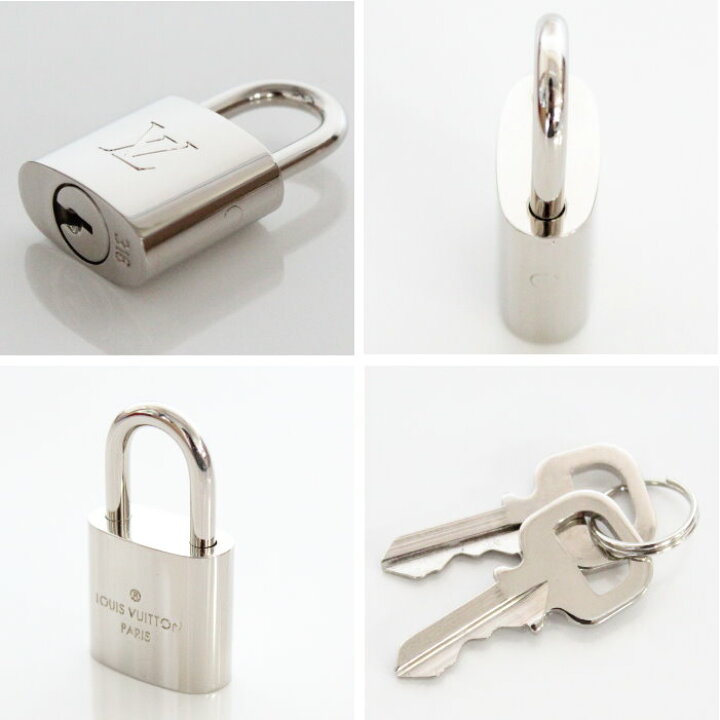 楽天市場】LOUIS VUITTON ルイ ヴィトン パドロック R10024 シルバー  
