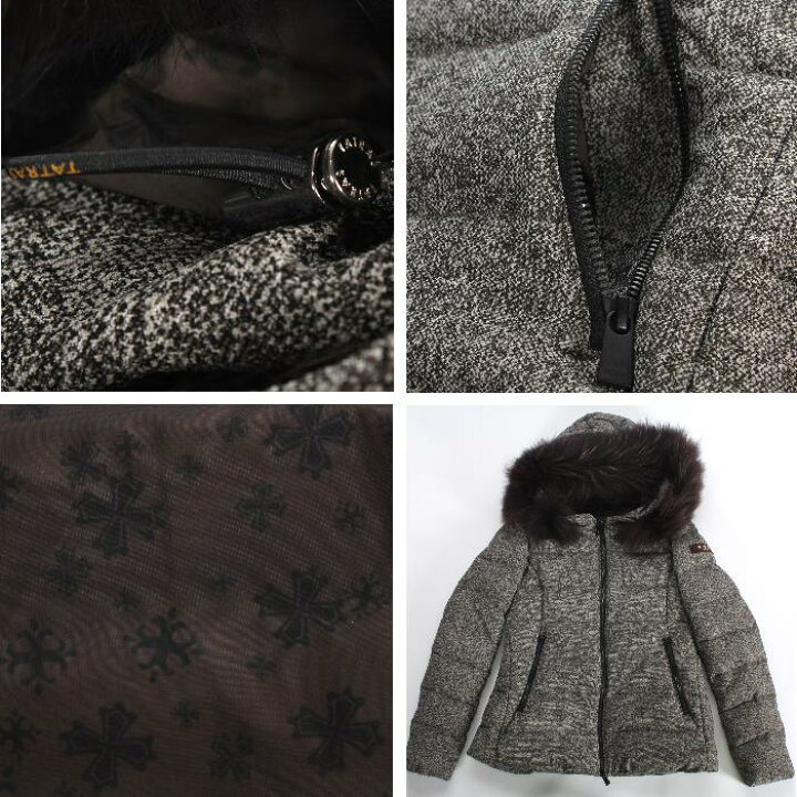 楽天市場】TATRAS タトラス ファー付き ダウンジャケット CERTOSA  