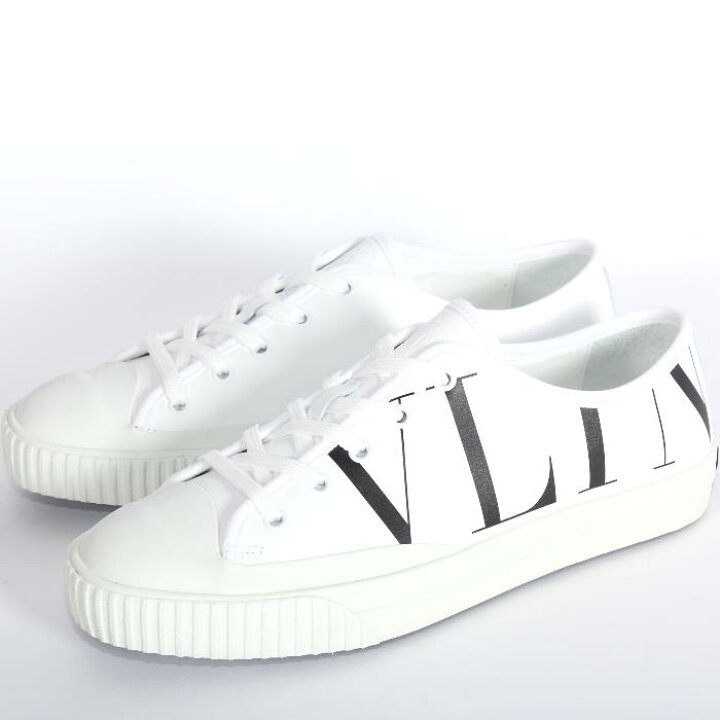 楽天市場】VALENTINO ヴァレンティノ レザースニーカー ホワイト VLTN 