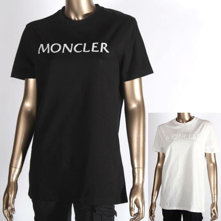 楽天市場】MONCLER モンクレール 半袖Tシャツ ホワイト/034 ブラック  