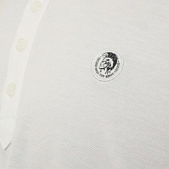 楽天市場】DIESEL ディーゼル 00SI8P 0CATI 100 ポロシャツホワイト 