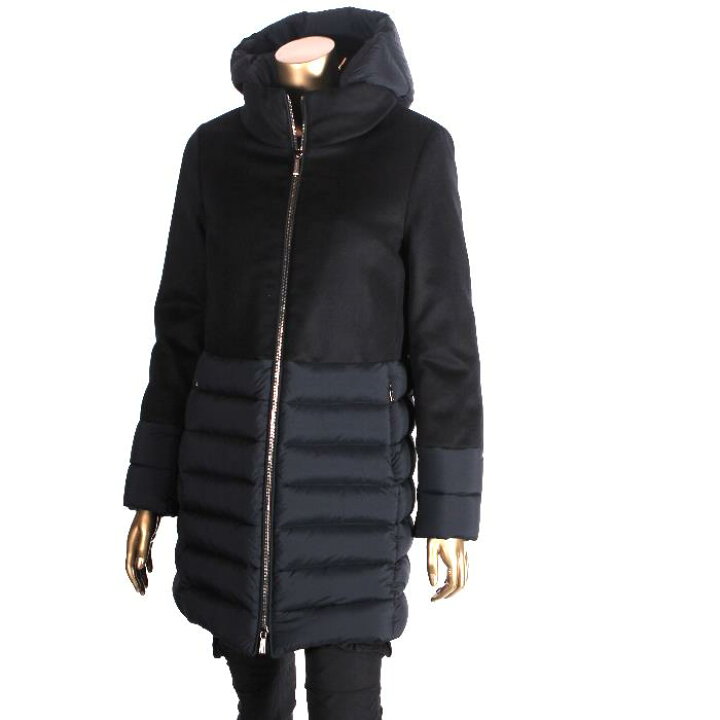 楽天市場】MOORER ムーレー カシミヤ混ウール ダウンコート ANGELE LE 