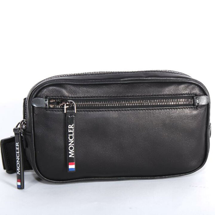楽天市場】MONCLER モンクレール ボディバッグ ブラック 0064100 01AKX 