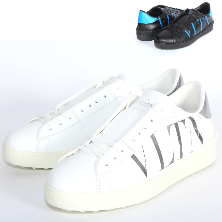 楽天市場】VALENTINO ヴァレンティノ オープン スニーカー レザー 