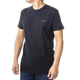 【1枚単品】ディーゼル　DIESEL　00SPDG 0AALW 900　T-shirt Tシャツ　ブラック【c】【新品・未使用・正規品】