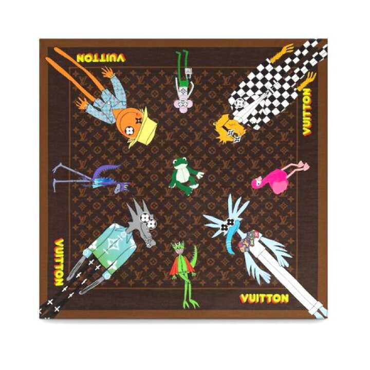 楽天市場】LOUIS VUITTON ルイヴィトン MP2954-3 スカーフ ストール 