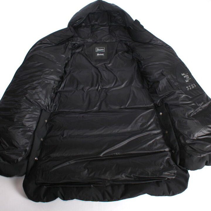 楽天市場】HERNO ヘルノ Laminar GORETEX ダウンコート ブラック 