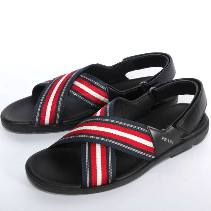 楽天市場】PRADA プラダ クロスベルト バックストラップ レザー 