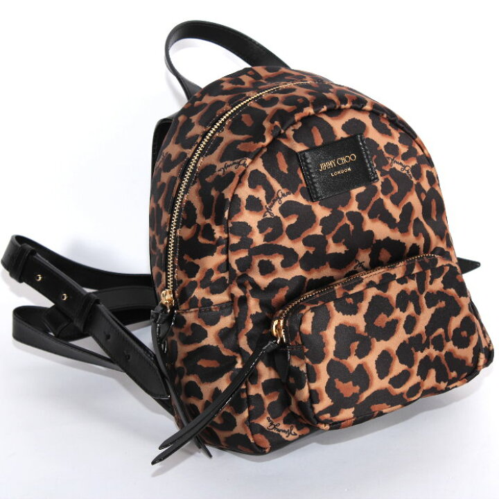 楽天市場】JIMMY CHOO ジミーチュウ キャンディス バックパック JIMMY CHOO ヒョウ柄リュック