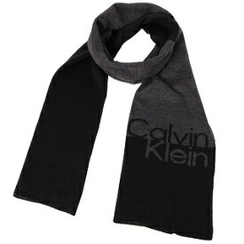 カルバンクライン　CALVIN KLEIN　CK200045C 001　マフラー　ブラック【c】【新品/未使用/正規品】