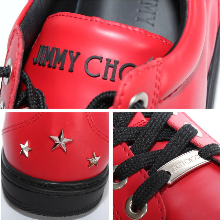 楽天市場】JIMMY CHOO ジミーチュウ レザー スニーカー CASH SLY 192 