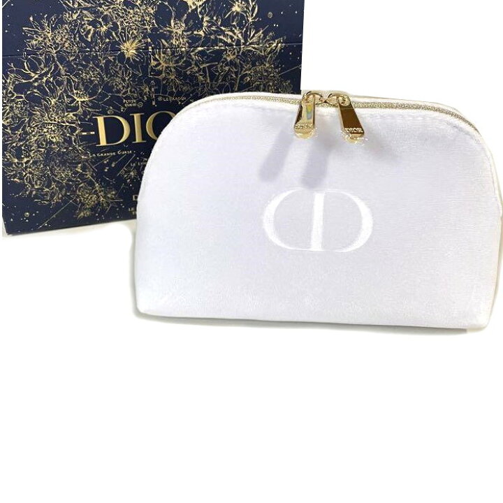 楽天市場】DIOR ディオール ホリデー オファー ポーチのみ ホワイト  