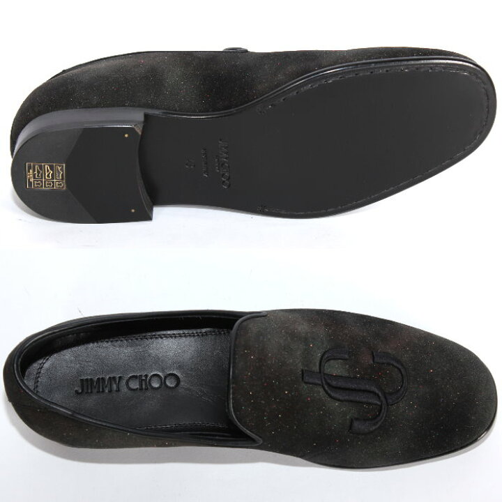 楽天市場】JIMMY CHOO ジミーチュウ グリッター スリッポン ドレス 
