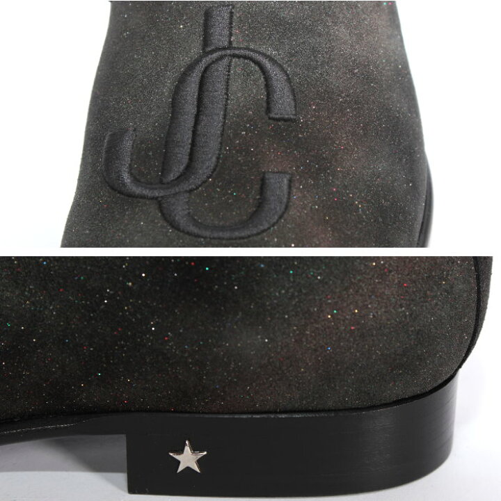 楽天市場】JIMMY CHOO ジミーチュウ グリッター スリッポン ドレス 
