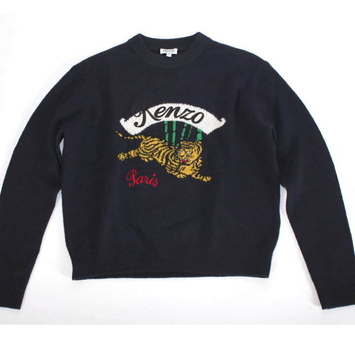 楽天市場】KENZO ケンゾー ニット セーター F862TO5373XG 77ネイビー 