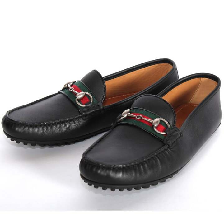 楽天市場】GUCCI グッチ ドライビングシューズ ブラック 450892 A9L60 