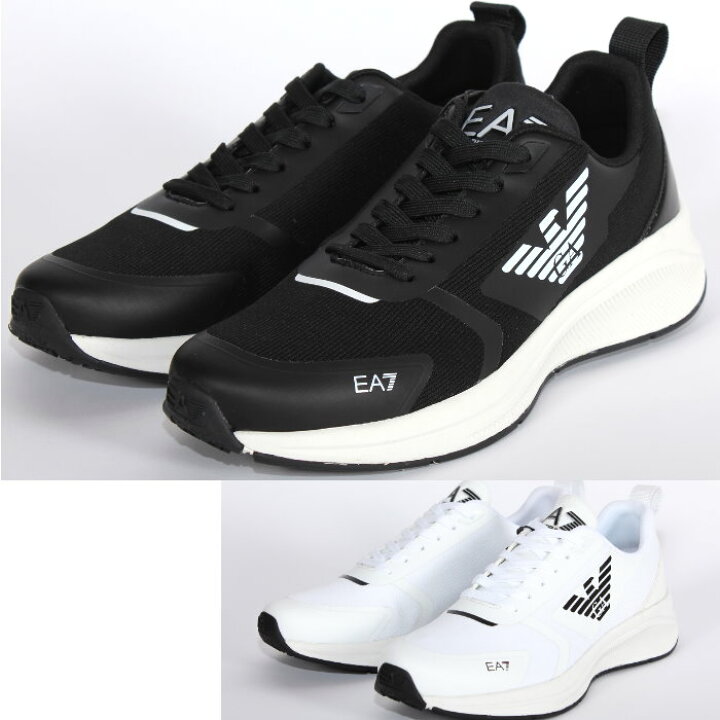 楽天市場】EMPORIO ARMANI エンポリオアルマーニ スニーカー X8X126 