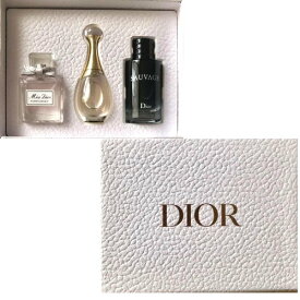 Dior　ディオール　限定　フレグランス ディスカバリー キット　dior-gift-discoverykit　jadore　miss　SAUVAGE　ジャドール　ミス　ソヴァージュ　オードゥパルファントワレ香水3点セット　ギフトボックス付き　パフューム化粧品 コスメ メイクビューティ