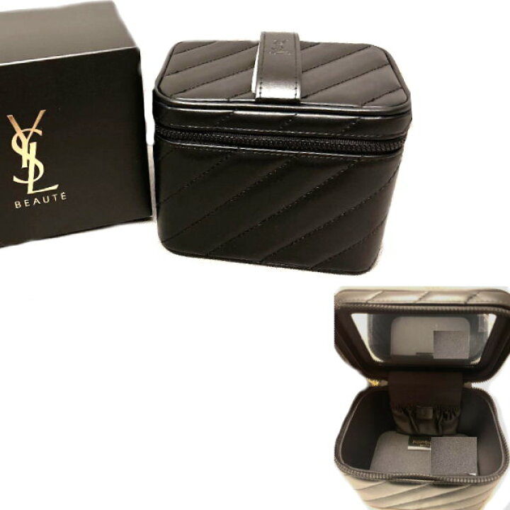 楽天市場】YSL サンローラン バニティバッグ ミラー付きコスメポーチ  