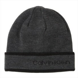 カルバンクライン　CALVIN KLEIN　CK200040C 015　ニットキャップ　帽子　ニット帽　グレー【新品/未使用/正規品】【c】
