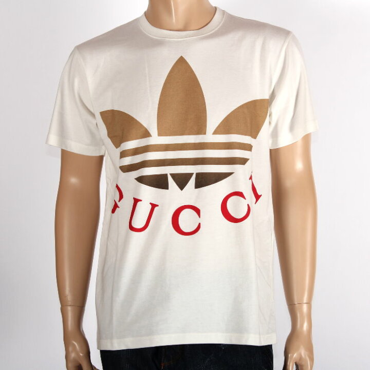 楽天市場】adidas x Gucci アディダス グッチ コラボ 限定 Tシャツ 