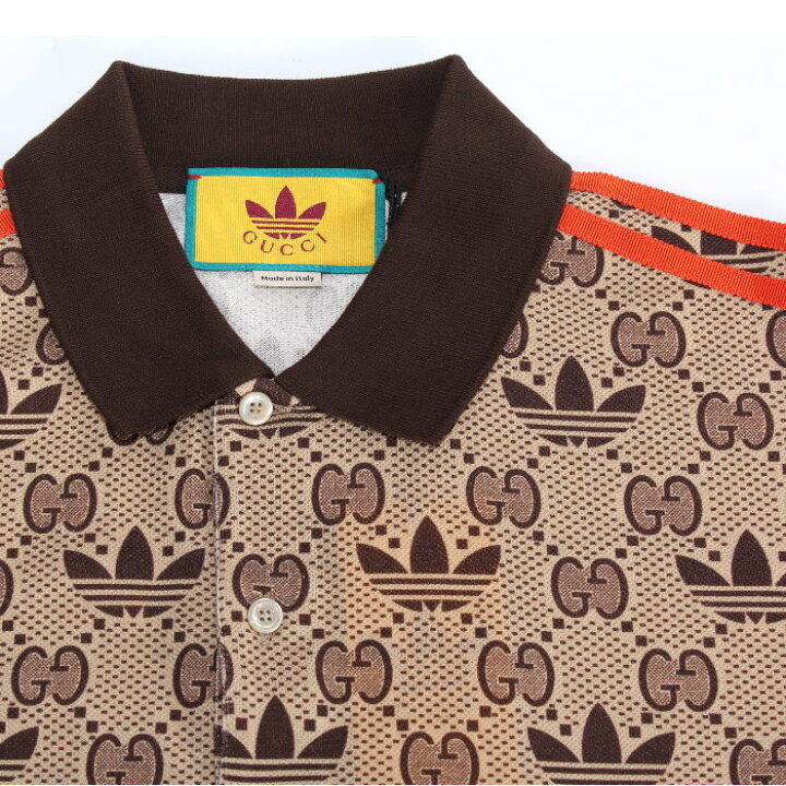 楽天市場】adidas x Gucci アディダス グッチ コラボ 限定 ポロシャツ 