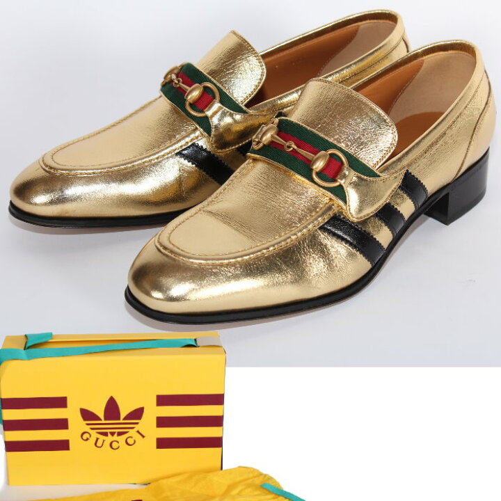 楽天市場】adidas x Gucci アディダス グッチ コラボ 限定 ローファー 