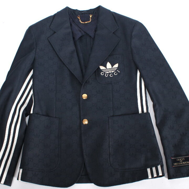 楽天市場】adidas x Gucci アディダス グッチ コラボ 限定 GG シングル 