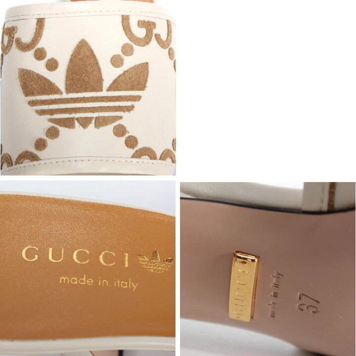 楽天市場】adidas x Gucci アディダス グッチ コラボ 限定 ミュール 