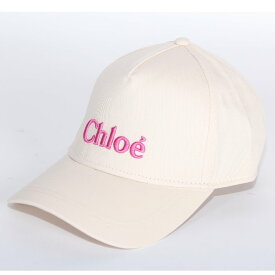 Chloe Kids クロエ キッズ べーズボールキャップ オフホワイト C20049 117 帽子 大人着用可能サイズ レディース メンズ ユニセックス【新品/未使用/正規品】売れ筋