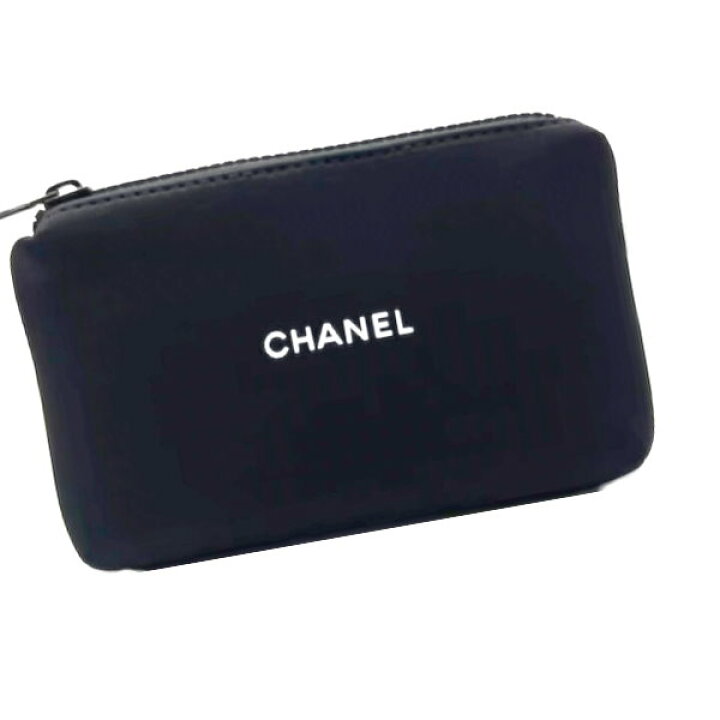 楽天市場】CHANELシャネル 限定 ポーチ ブラック ウェットスーツ 